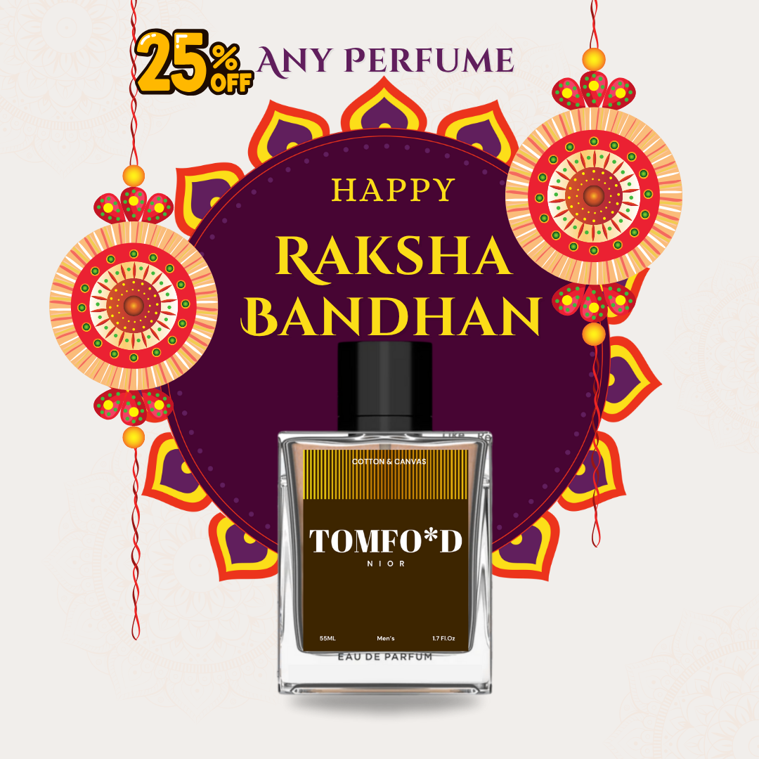 Raksha Bandhan Special Perfume Gift – 25% OFF (Cotton & Canvas)