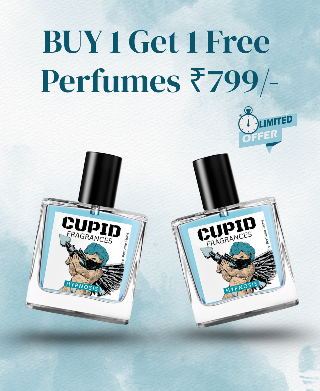 CUPID FRAGRANCE ORIGINAL Cologne for Men, Buy 1 Get 1 Free