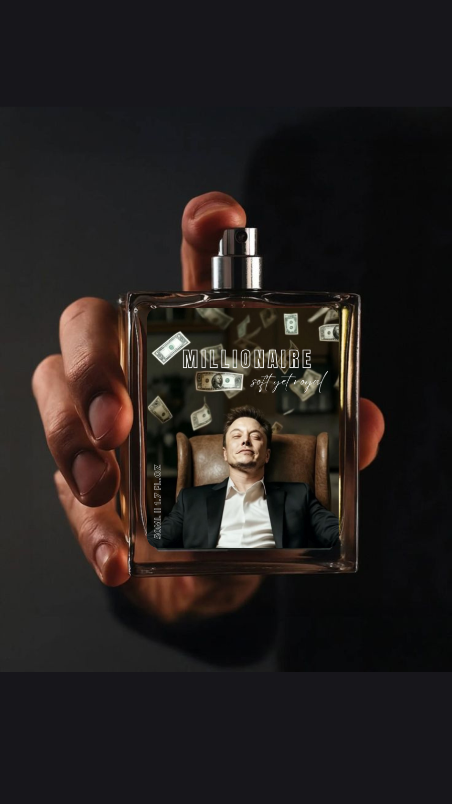 millionaire + Cupid  -"Smell Like a Million Dreams."