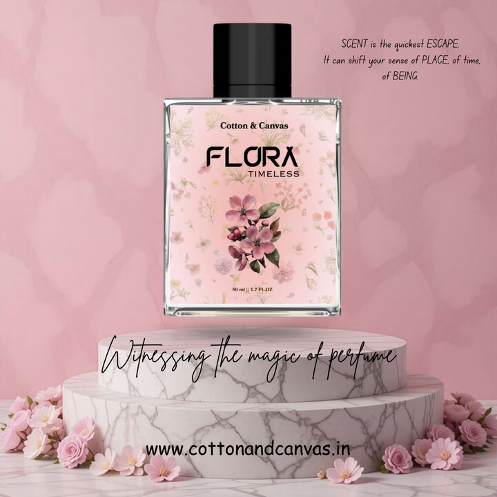 FLORA Timeless Perfume for Women – Floral, Citrus & Sandalwood Fragrance (50ml)