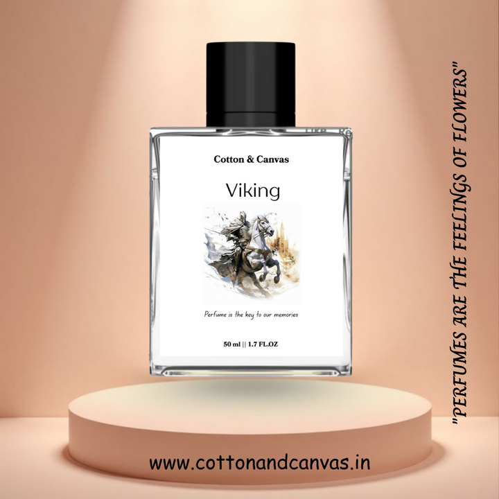 Viking Perfume for Men – Fresh Citrus, Spicy Floral & Woody Musk Fragrance (50ml)