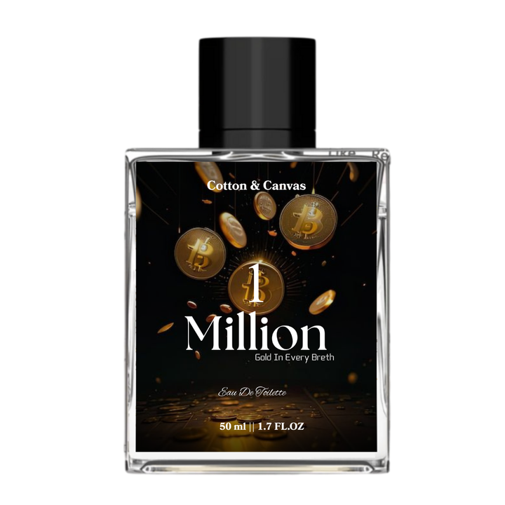 Million Perfume for Men – Blood Mandarin, Spicy Cinnamon & Amber Leather Fragrance (50ml)