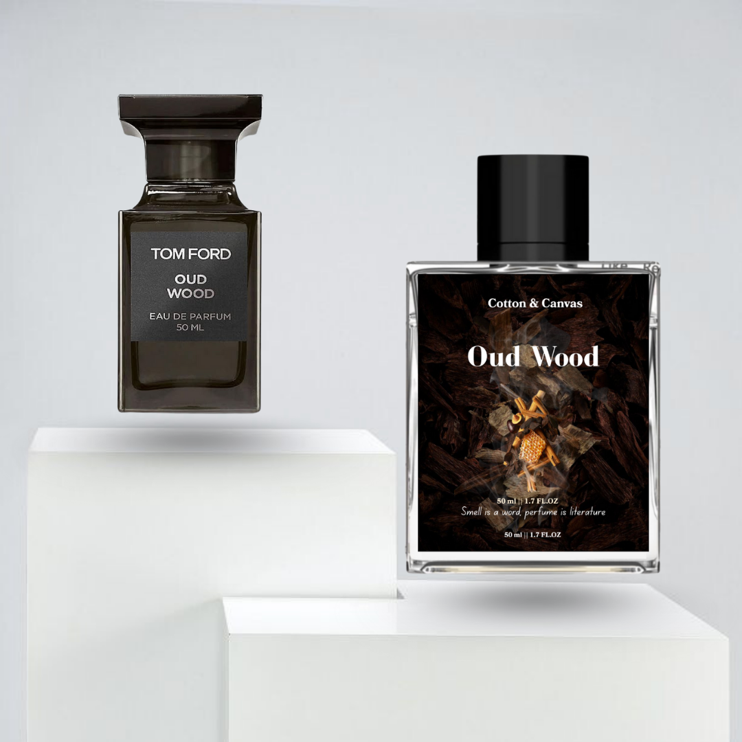 Oud Wood Perfume for Men – Cardamom, Agarwood (Oud) & Warm Amber Fragrance (50ml)