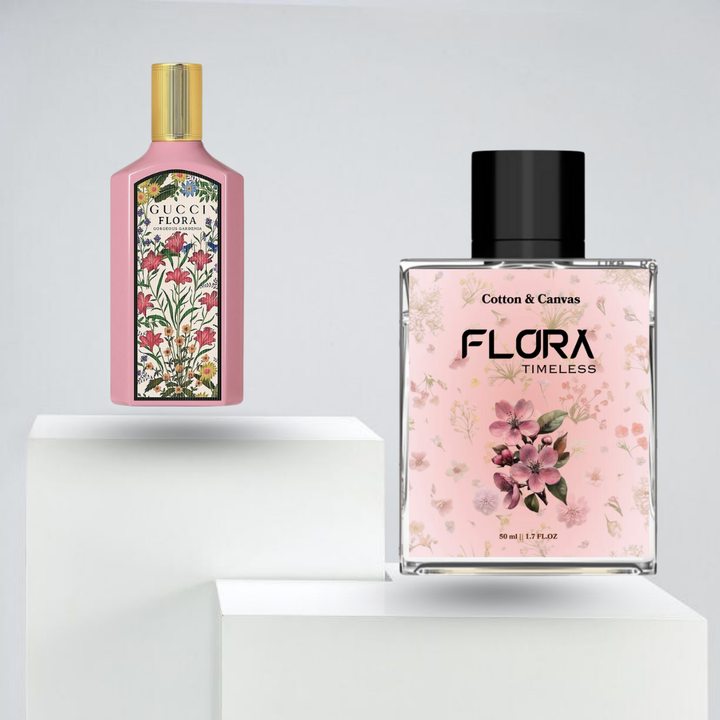 FLORA Timeless Perfume for Women – Floral, Citrus & Sandalwood Fragrance (50ml)