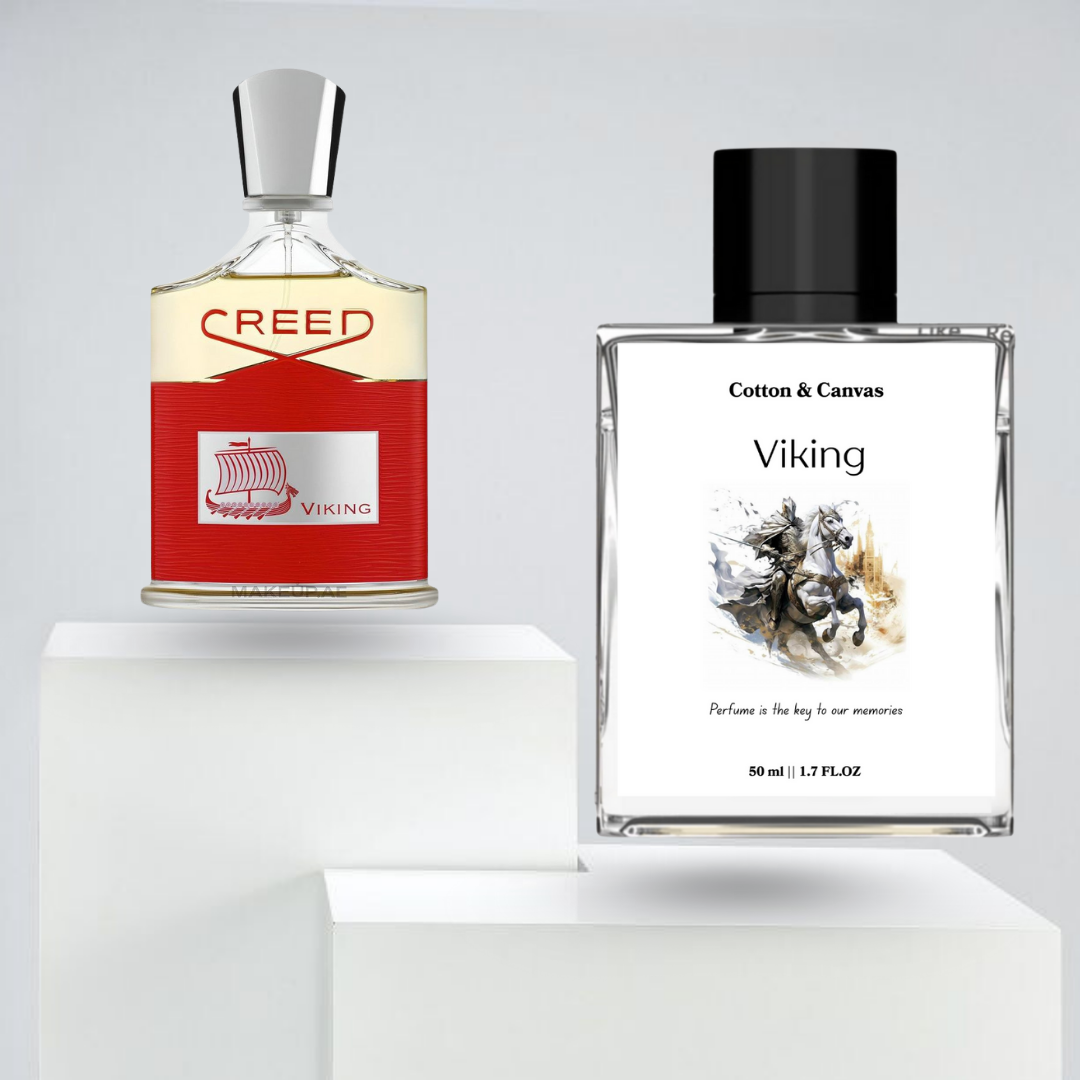 Viking Perfume for Men – Fresh Citrus, Spicy Floral & Woody Musk Fragrance (50ml)