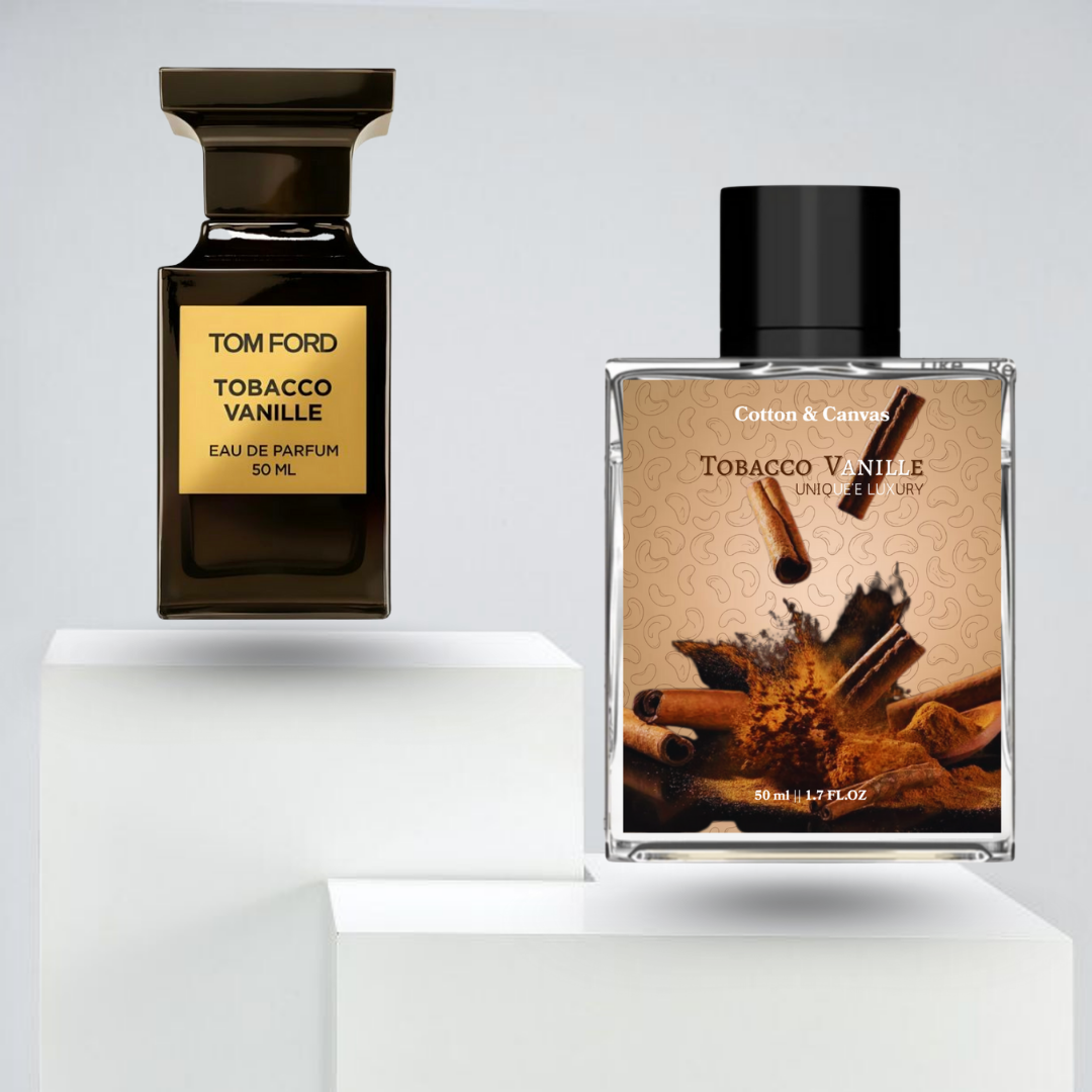 Tobacco Vanille Perfume for Men – Spicy Tobacco, Vanilla & Woody Luxury Fragrance (50ml)