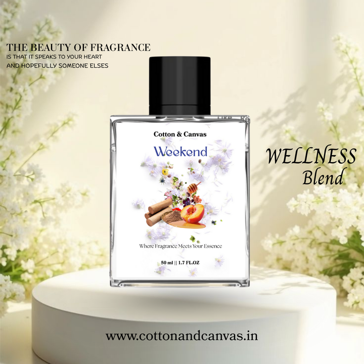 Weekend Perfume for Women – Fresh Fruity Floral with Mandarin, Peach Blossom & Sandalwood (50ml)