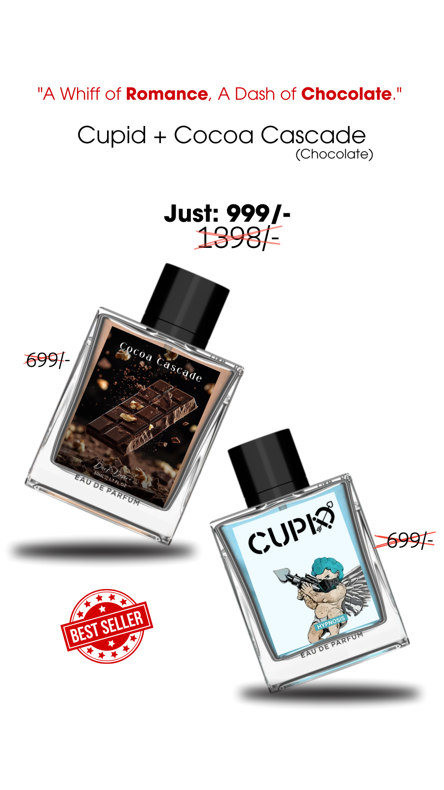 Cupid + Cocoa Cascade (Chocalate)